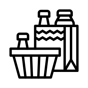 Groceries, Grocery, Food, Supermarket, Shopping, Produce icon