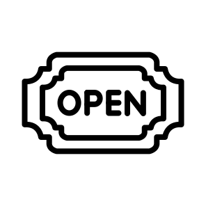 Open Tag, Open, Sign, Store, Business, Welcome icon