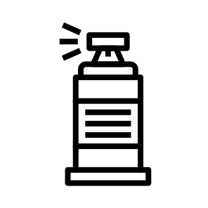 Spray, Spray, Aerosol, Can, Dispenser, Liquid icon