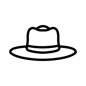 Hat,desert,fashion,woman,pamela Hat icon