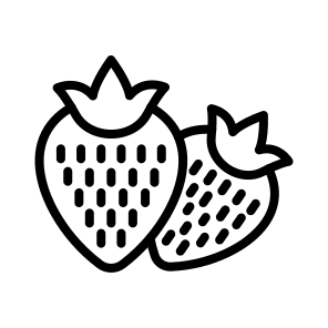 Strawberry,fruit,food,vegetarian,healthy Food icon