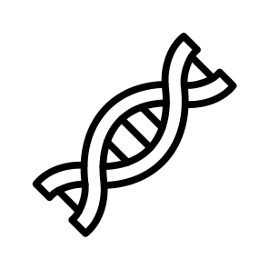 Dna,biology,dna Structure,genetical,science icon