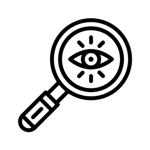 Eye Search,search,eye,magnifying Glass,overview icon