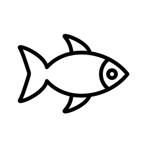 Fish,food,biology,animal,meat icon