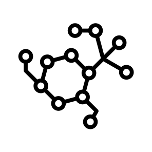 Molecule Chain,bond,structure,atoms,ionic icon
