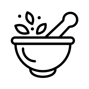 Mortar,herbal,medicine,chemical,pestle icon
