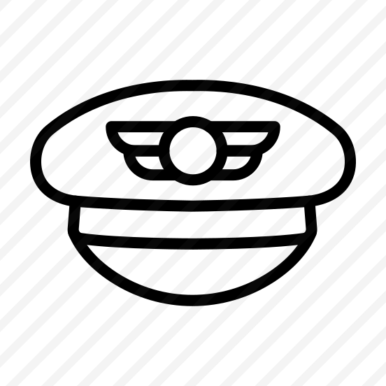 Pilot Hat,pilot,airplane,professions And Jobs,hat preview