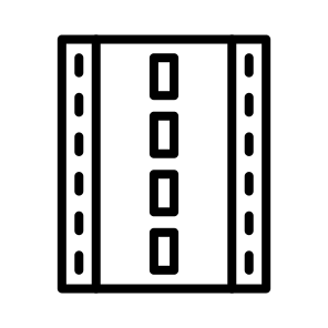 Runway,airport,land,transportation,miscellaneous icon