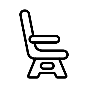 Seat,flight,airplane,transportation,travel icon