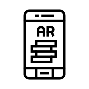 Ar Tumbling Blocks, Augmented Reality, Blocks Game, Ar Puzzle, Virtual Building, Stack icon