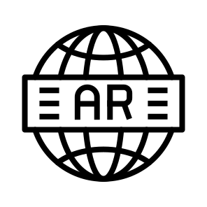 Ar World, Augmented Reality, Virtual World, Ar Environment, Immersive, Virtual Reality icon