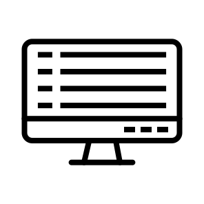 Computer, Pc, Technology, Device, Workstation, Digital icon