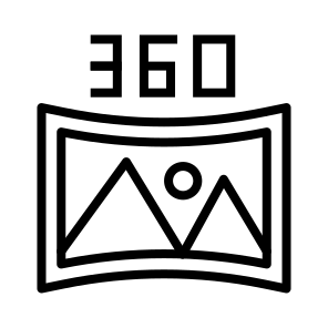 Degree Photo, Panoramic, Photography, Vr, Image, Immersive icon