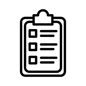 Clipboard,list,tasks,verification,checking icon