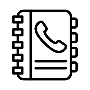 Contacts Book,contact,phone Contact,telephone Book,communication icon