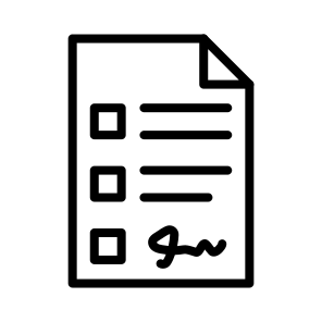 Contract Form,document,form,marketing,checklist icon