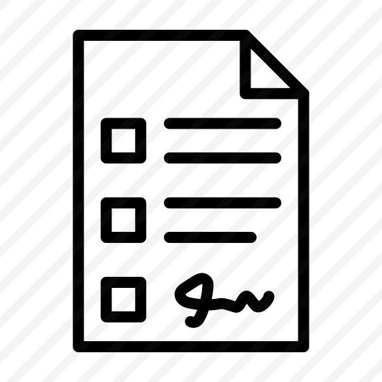 Contract Form,document,form,marketing,checklist preview