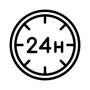 Hours,all,time,time And Date,service icon