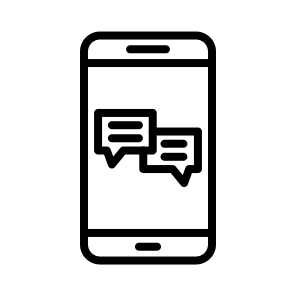 Mobile Chat,mobile Phone,message,technology,conversation icon