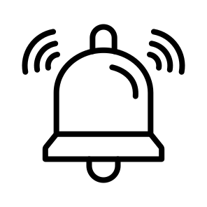 Notification,alarm,ringing Bell,bell,ringing icon