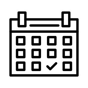 Schedule,calendar,calendars,date,time And Date icon