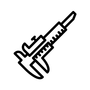 Caliper,calipers,gauge,vernier,measuring icon