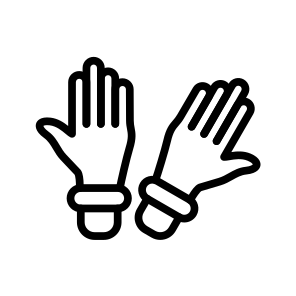 Gloves,glove,hand,protection,plastic icon