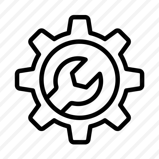 Maintenance,gear,wrench,cogwheel,repair preview