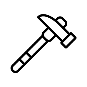 Pick Hammer,pickaxe,mining,mine,picks icon