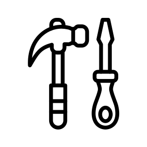 Repair Tool,tools,hammer,screwdriver,labour Day icon