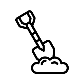 Shovel,gardening,construction,home Repair,labour Day icon