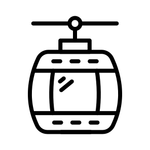Cable Car, Transport, Gondola, Ride, Skyway, Transit icon