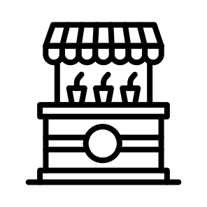 Drinks Stall, Beverage, Vendor, Concession, Refreshment, Bar icon