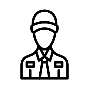 Park Attendant, Staff, Employee, Worker, Service, Assistance icon