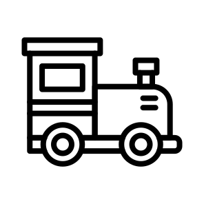 Steam Train, Locomotive, Railway, Vintage, Transportation, Train icon