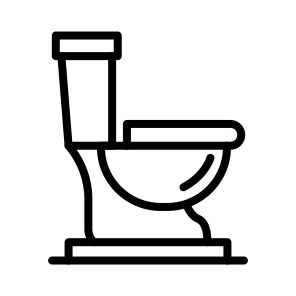 Toilet, Restroom, Bathroom, Facility, Lavatory, Washroom icon