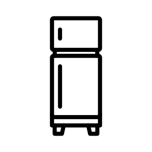 Fridge,kitchen,refrigerator,food And Restaurant,technology icon