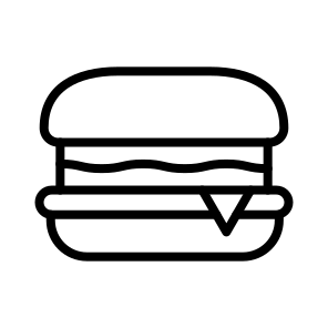 Hamburger,fast Food,food And Restaurant,cheese,bakery icon