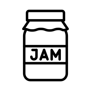 Jam,food And Restaurant,breakfast,jar,jam Jar icon
