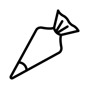 Pastry Bag,bakery,kitchen,food,kitchen Utensils icon