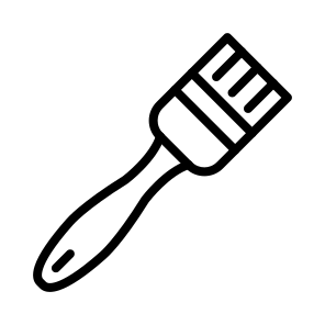 Pastry Brush,food And Restaurant,cooking,kitchenware,kitchen Utensil icon