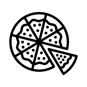 Pizza,fast Food,food And Restaurant,italian Food,junk Food icon