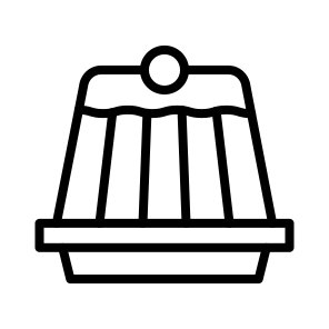 Pudding,sugar,dessert,tasty,sweet icon