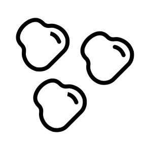 Puffs,food And Restaurant,puff,bakery,dessert icon