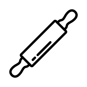 Rolling Pin,food And Restaurant,kitchenware,rolling Pins,tools And Utensils icon
