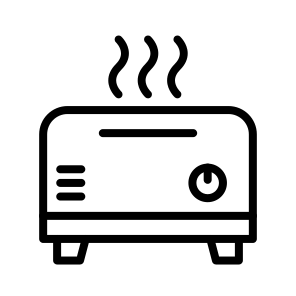 Toaster,bakery,toast,breakfast,bread icon
