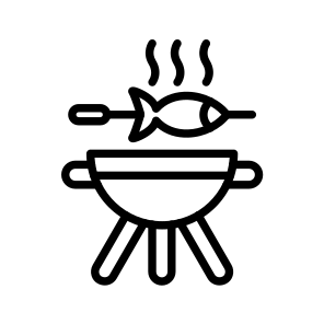 Bbq,barbecue,grill,christmas,party icon