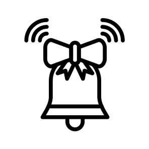 Bell,christmas Bell,christmas,decoration,adornment icon