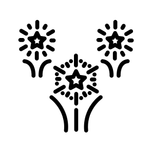Firework,fireworks,celebration,party,christmas icon