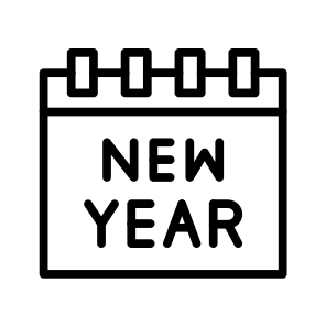 New Year,date,christmas,time And Date,schedule icon